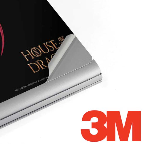 HBO House of the Dragon Red Tararyen Sigil Surface Book 2 13.5in Skin